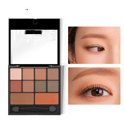 Buy Center Choice-Eyeshadow Palette Pumpkin Smoky Makeup Nude Makeup Europe And America