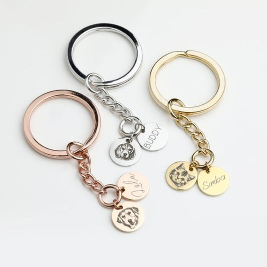 New Pet Photo Customized Souvenir Keychain | Jewelry & Watches4 | Buy Center