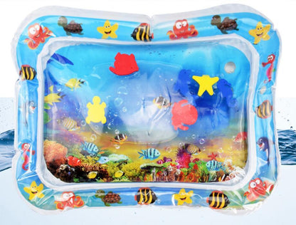 Baby Inflatable Water Mat, Infants Summer Beach Water Mat Patted Pad Water Cushion For Infants Toddlers Summer Activity Play Toys Baby Pillows Buy Center