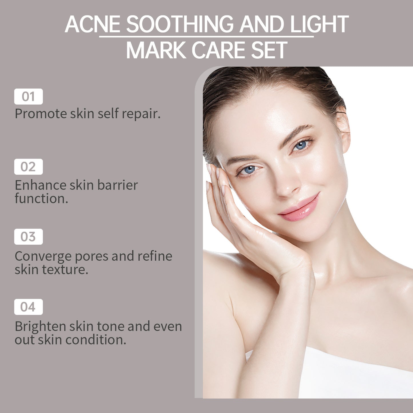 Buy Center Ultimate-Acne Care Suit Brightens Skin And Moisturizes