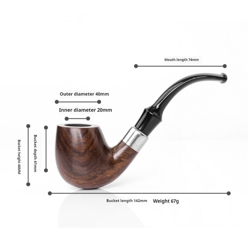 Newly Released at Buy Center: Costustoot Handmade Blackwood Pipe Wooden Smoking Set Pipe Dual-use Ac0010