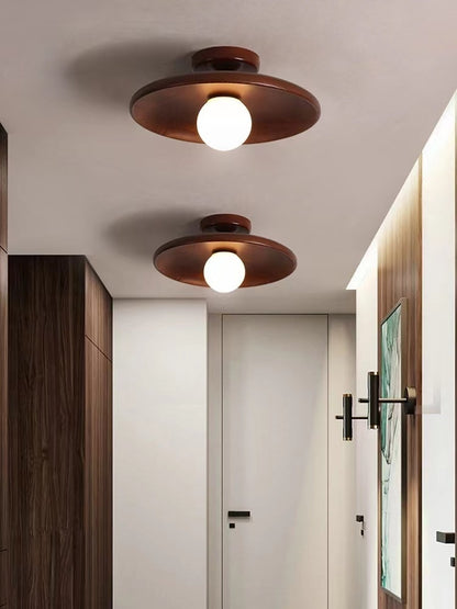 Newly Released at Buy Center: Japanese-style Solid Wood Aisle Light Ceiling Lamp Modern Minimalist