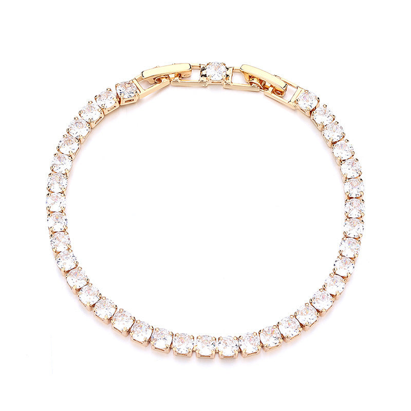 Buy Center Hot Pick-Women's Single Row Full Diamond Bracelet