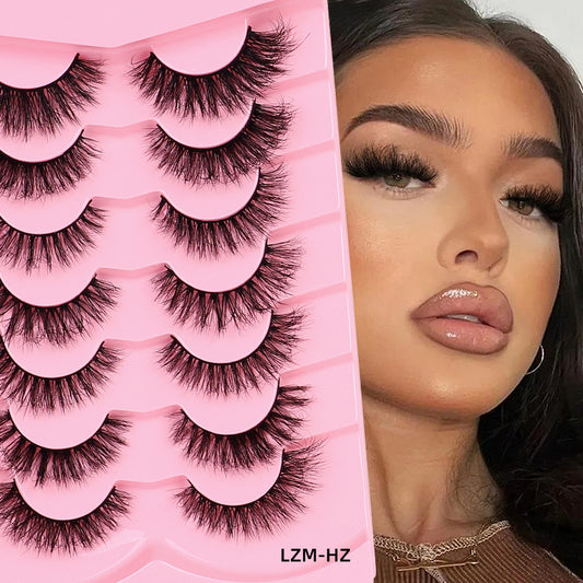 Buy Center Top Rated-European And American Fried Hair Messy False Eyelashes