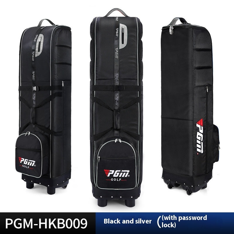 Fresh Arrivals at Buy Center: Thickened Nylon Aviation Bag With Password Lock Black Silver