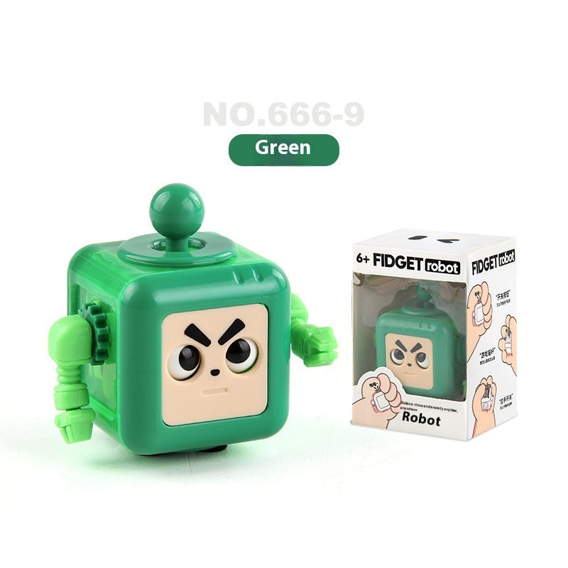 Fresh Arrivals at Buy Center: Pressure Reduction Toy Robot Compressed Decompression Toy Green Eye Opening 43g