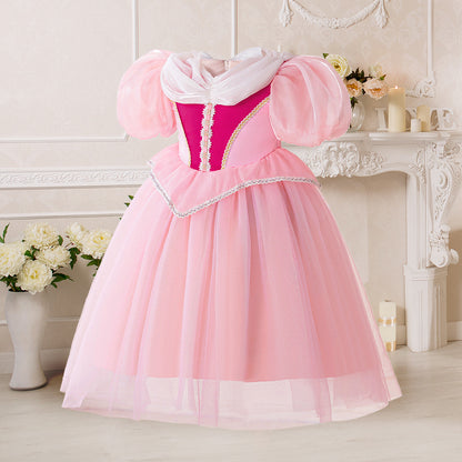 Fresh Arrivals at Buy Center: Clothing Cosplay Mesh Cover Puff Sleeve Princess Ailuo Dress