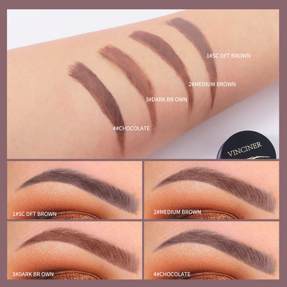 Buy Center Deal of the Day-4 Colors Waterproof Discoloration Resistant Eyebrow Cream Long Lasting