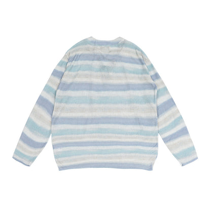 Fresh Arrivals at Buy Center: Striped Knitted Bottoming Shirt For Men And Women