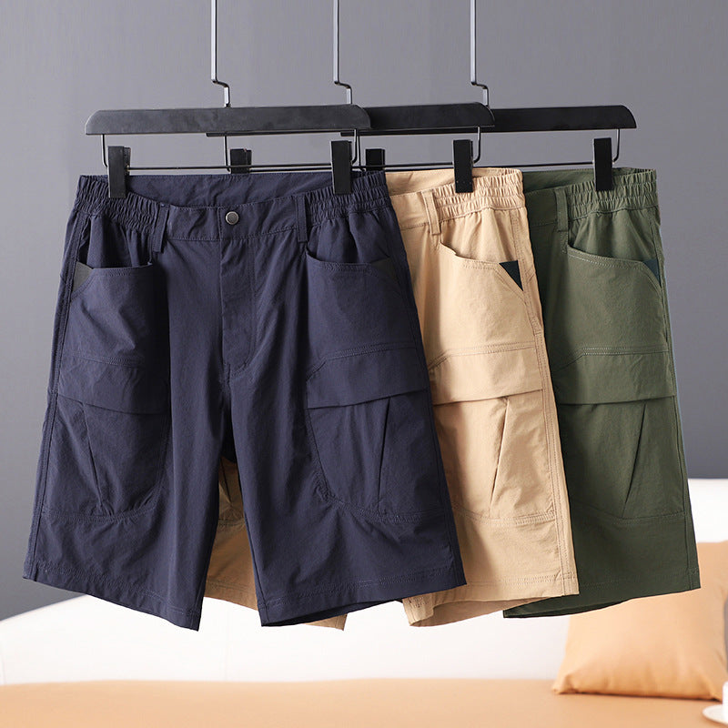 Men's Summer Leisure Cargo Big Pocket Shorts Buy Center