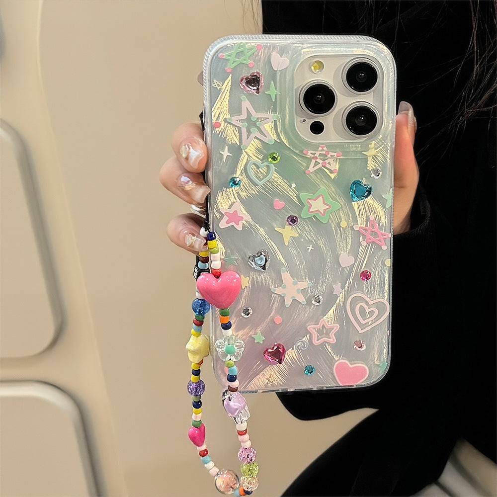 Colorful Star Dopamine Chain Phone Case | Phones & Accessories2 | Buy Center