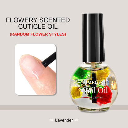 Buy Center Handpicked- Dried Flower 15ML Nail Edge Treatment Oil Transparent