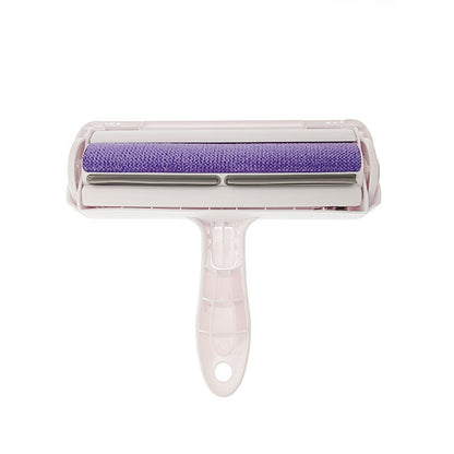 Trending Now at Buy Center: Pet Hair Remover Lint Roller Hair Removal Device Clothes Nap Removing Device Purple opp