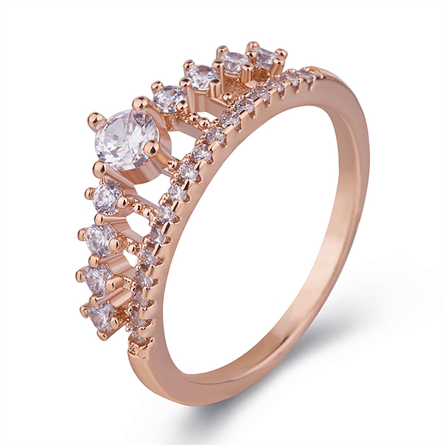 Anillo de corona con microengaste