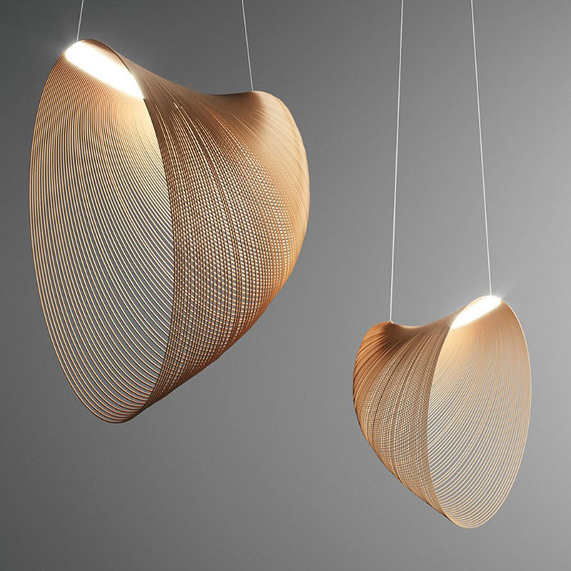 Hot New Items at Buy Center: Special-shaped Woodcraft Ceiling Lamp Creative Minimalist Decorative Lamps