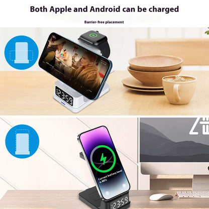 Just Arrived at Buy Center: Magnetic Three-in-one 15W Wireless Charger With Clock