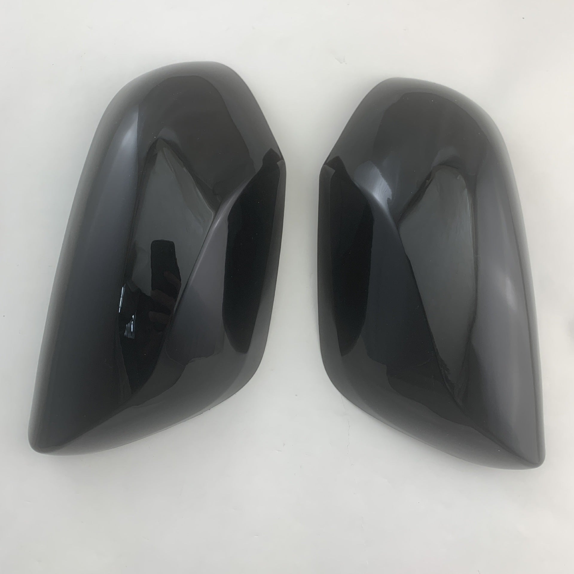 Just Arrived at Buy Center: Bright Black Rear View Mirror Cover Car Bright Black ABS