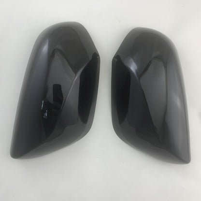 Just Arrived at Buy Center: Bright Black Rear View Mirror Cover Car Bright Black ABS