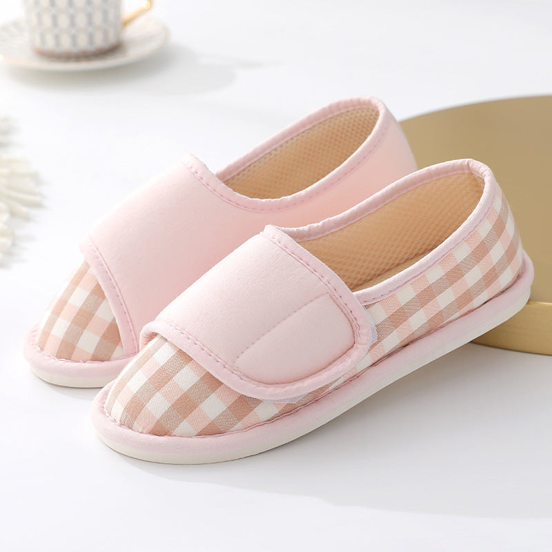 Spring And Autumn Home Thin Pregnant Women Postpartum Maternity Plus Size Confinement Shoes Soft Bottom Non-slip Buy Center