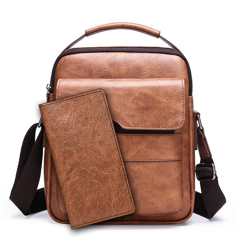 Casual Crossbody Men's Document Small Backpack