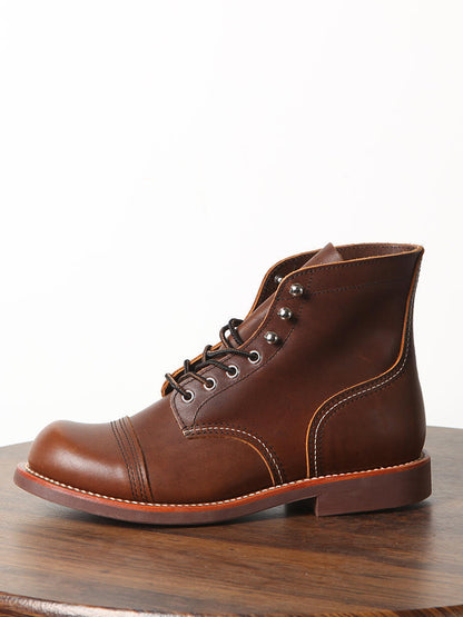 Newly Released at Buy Center: Vintage Work Boots High-top Casual Locomotive