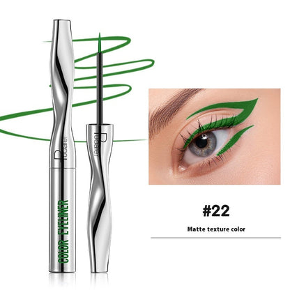 Buy Center Handpicked- Color Eyeliner Makeup Waterproof Quick-drying Very Fine 24 Colors 22Color