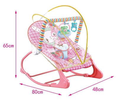 Fresh Arrivals at Buy Center: Baby Rocking Chair Baby Rocking Bed Portable Foldable Coax With Mosquito Net Rocking Chair Pink Tent