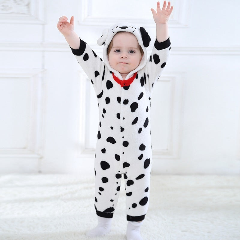 Newly Released at Buy Center: Toluo Rabbit Flannel Comfortable Animal Shape Puppy Jumpsuit H2460