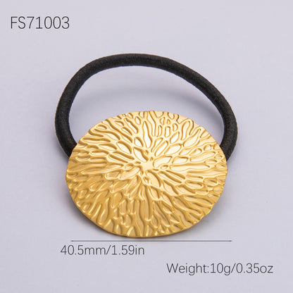 Stainless Steel Flower Style Hair Band Advanced Sense