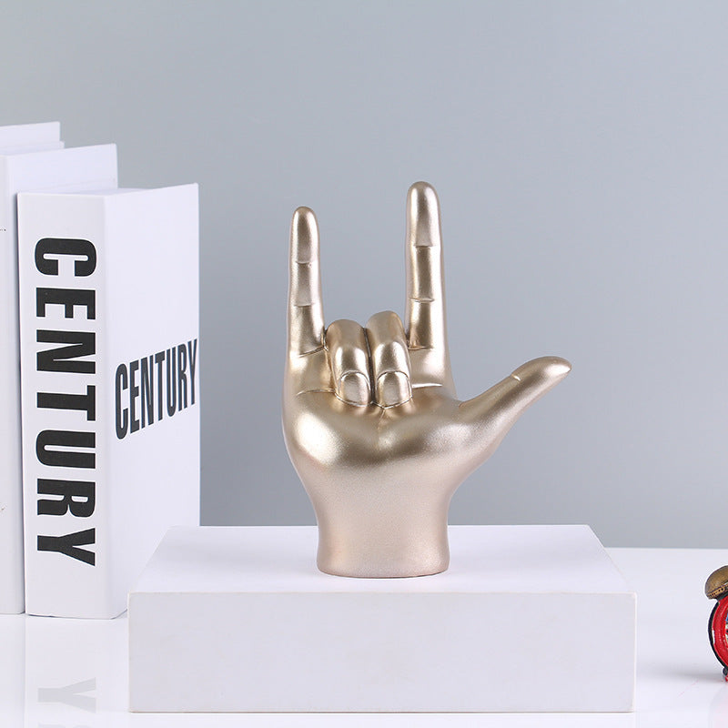 Newly Released at Buy Center: Office Simple Gesture Ornaments Champagne