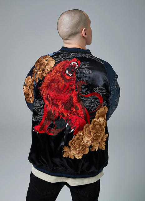 Heavy Industry Lion King Embroidery Jacket Male