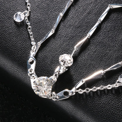 Hair Chain High-grade Rhinestone Pendant Headdress Simple Accessories