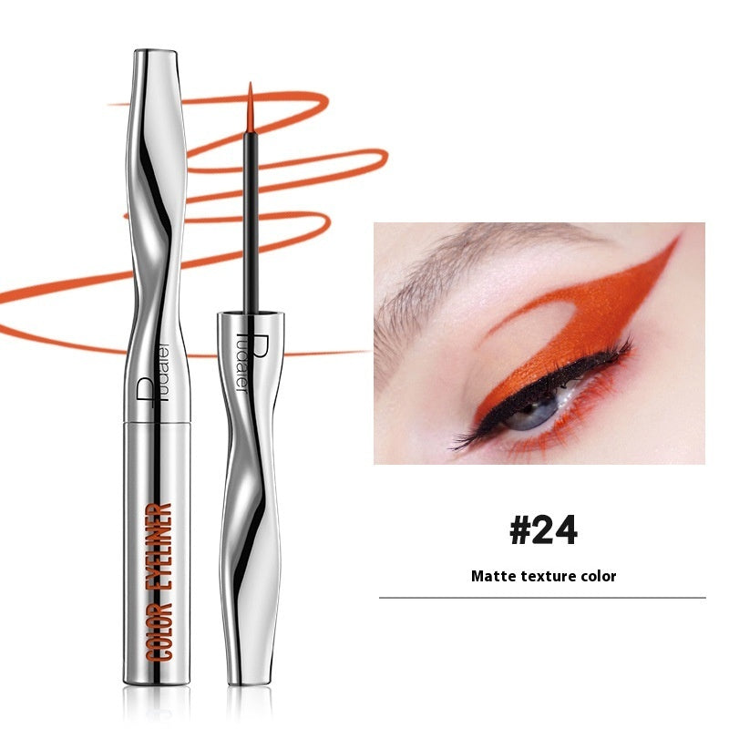 Buy Center Handpicked- Color Eyeliner Makeup Waterproof Quick-drying Very Fine 24 Colors 24Color