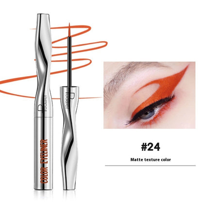 Buy Center Handpicked- Color Eyeliner Makeup Waterproof Quick-drying Very Fine 24 Colors 24Color