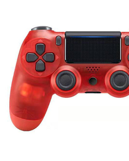 Fresh Arrivals at Buy Center: P4 Wireless Game Handle Multifunction Transparent Red