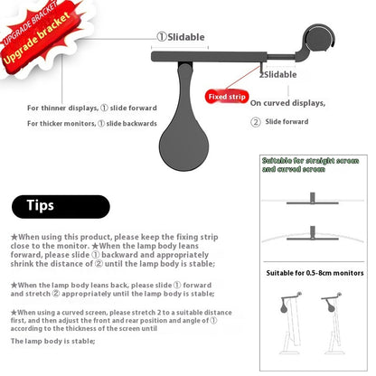 Fresh Arrivals at Buy Center: Curved Computer Monitor Eye Protection Hanging Lamp