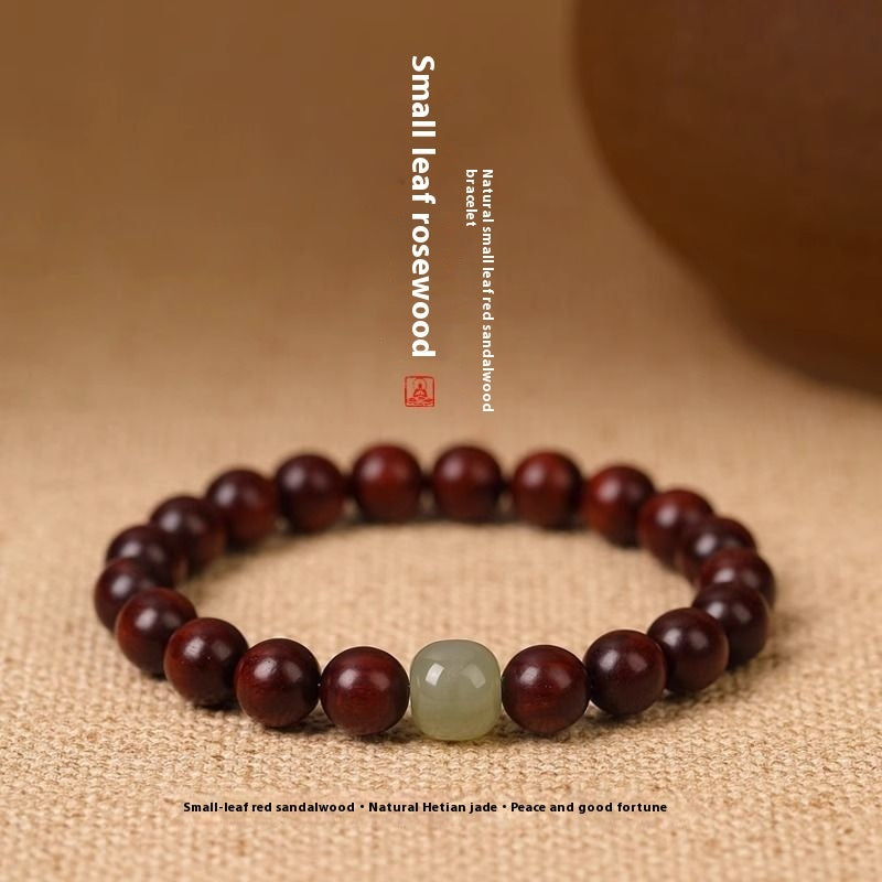 Fresh Arrivals at Buy Center: Natural Pterocarpus Santalinus Bracelet For Men And Women Couple