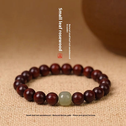 Fresh Arrivals at Buy Center: Natural Pterocarpus Santalinus Bracelet For Men And Women Couple