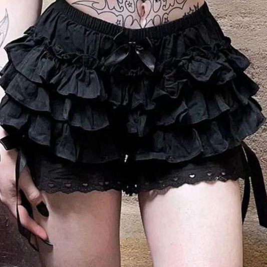 Fresh Arrivals at Buy Center: Street Personality Pumpkin Puffy Skirt Women Black