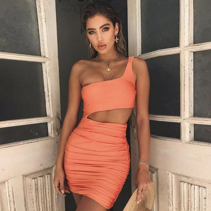 Trending Now at Buy Center: Woman Dress Orange