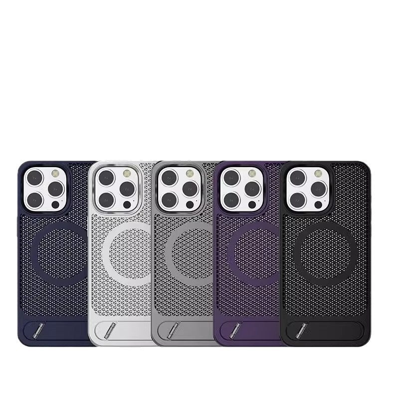 Fresh Arrivals at Buy Center: Phone Case Suitable Grid Cooling Magnetic Suction