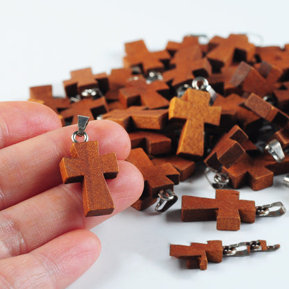 Trending Now at Buy Center: Men's DIY Wooden Cross Pendant