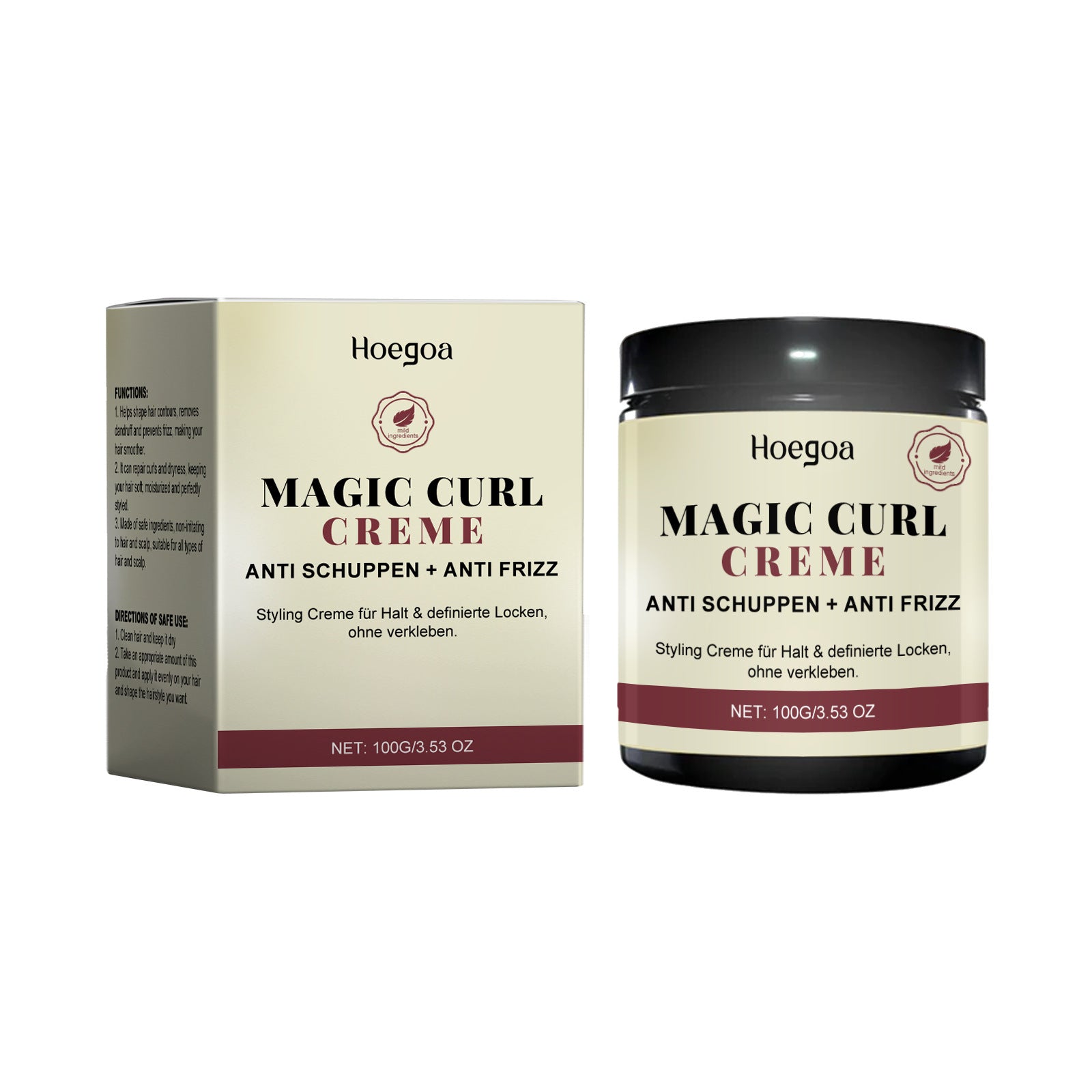 Curly Hair Shaping Care Nourishing Natural Soft Buy Center