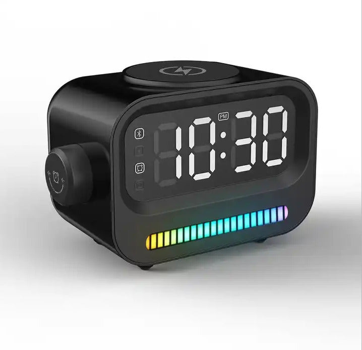 Atmosphere Light Digital Clock Alarm Clock Speaker Three-in-one Buy Center