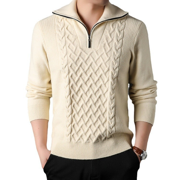 Knitwear Loose Fashionable Outerwear Men Coat Sweater Buy Center