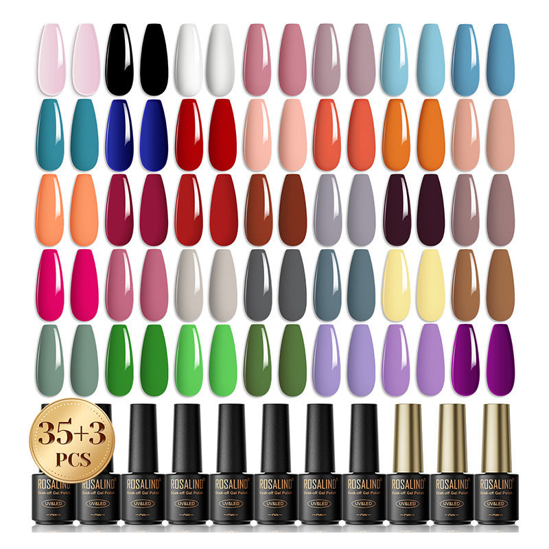 Buy Center Top Rated-Nail Beauty Polish Gel Suit 38 Bottles For Nail Beauty Shop