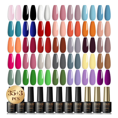 Buy Center Top Rated-Nail Beauty Polish Gel Suit 38 Bottles For Nail Beauty Shop