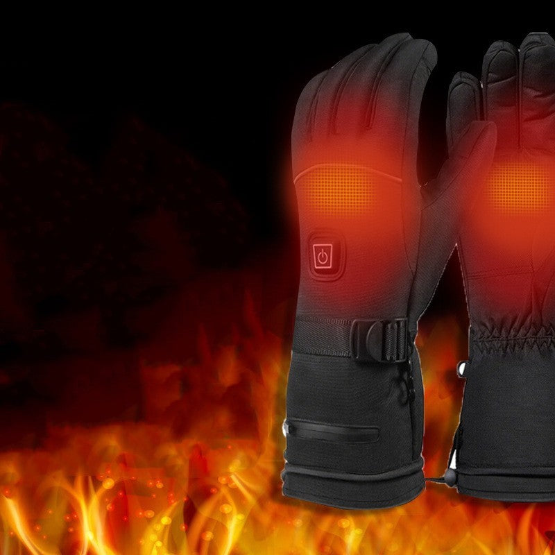 Gants chauffants électriques épais et chauds