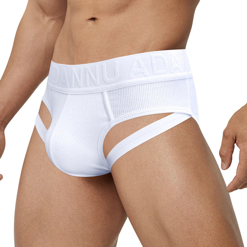 Men's Double Strap Low Waist Cotton Breathable Briefs | Men's Clothing-Underwear & Loungewear-Br | Buy Center