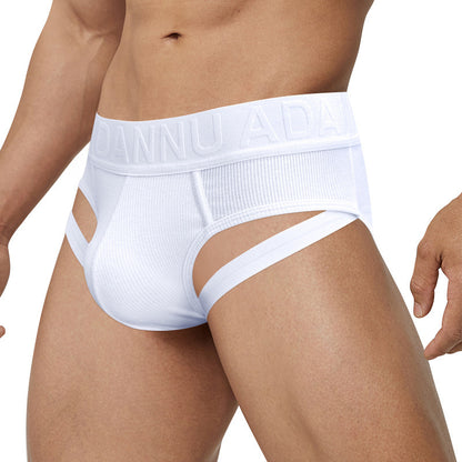 Men's Double Strap Low Waist Cotton Breathable Briefs | Men's Clothing-Underwear & Loungewear-Br | Buy Center